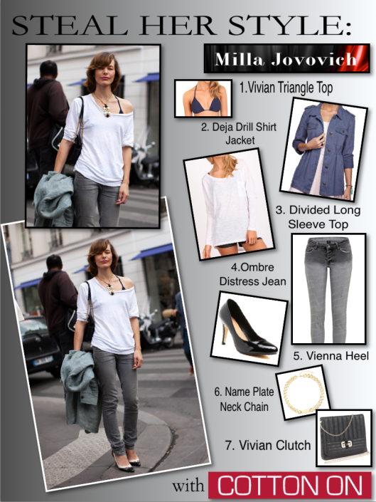 Steal Her Style: Milla Jovovich